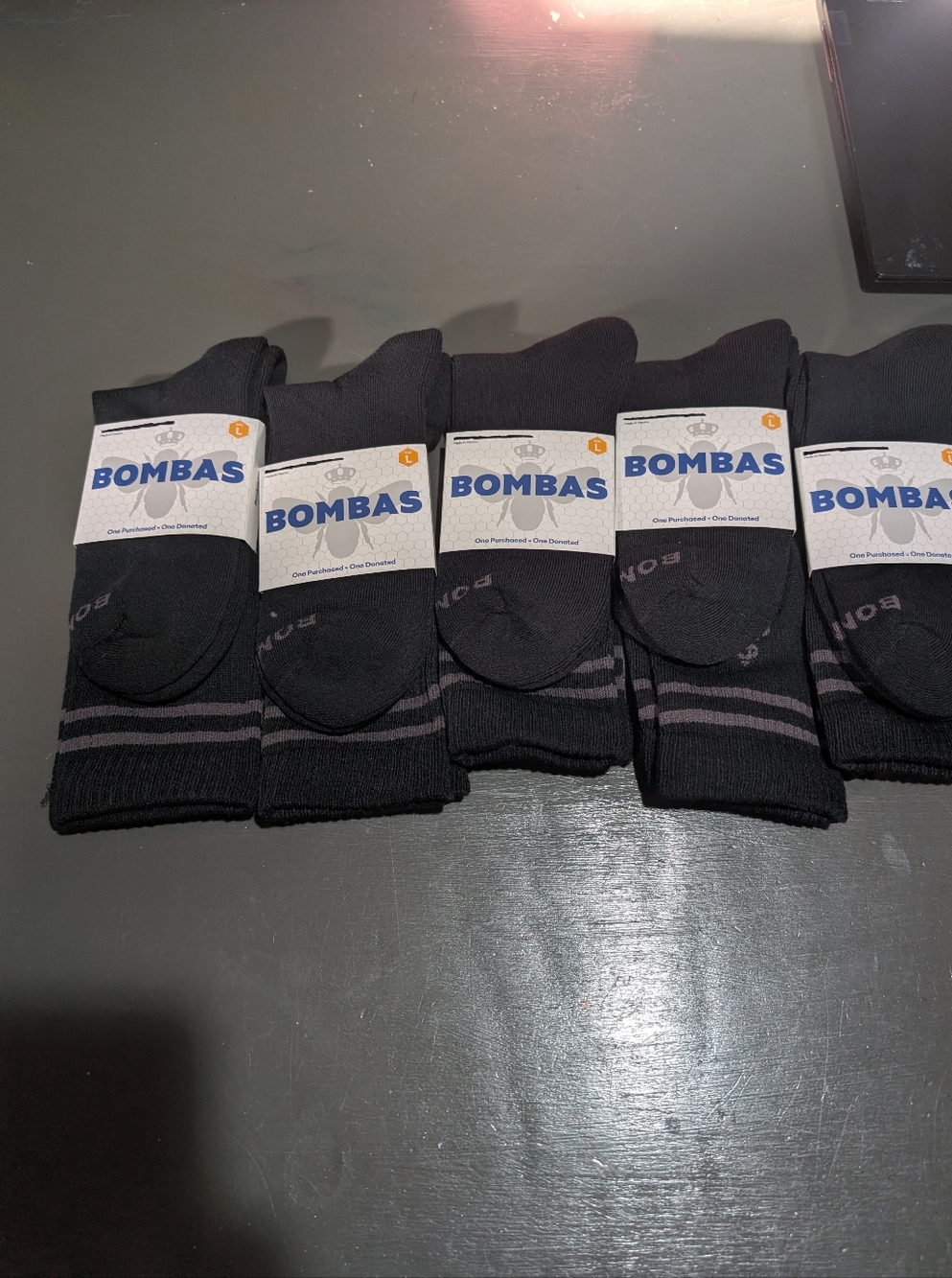 Bombas Size Large Calf Socks NWT (5 Ct)